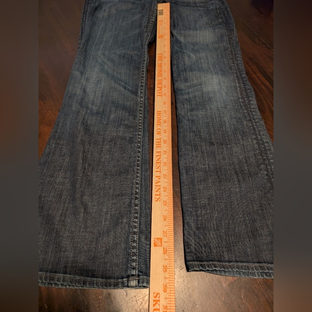 Hudson Signature Petite Boot Cut Jeans, Dark Wash, Women's 30. - Picture 4 of 8